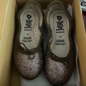 Old Soles  cruise ballet flat - glam choc - youth size EU26. BRAND NEW.